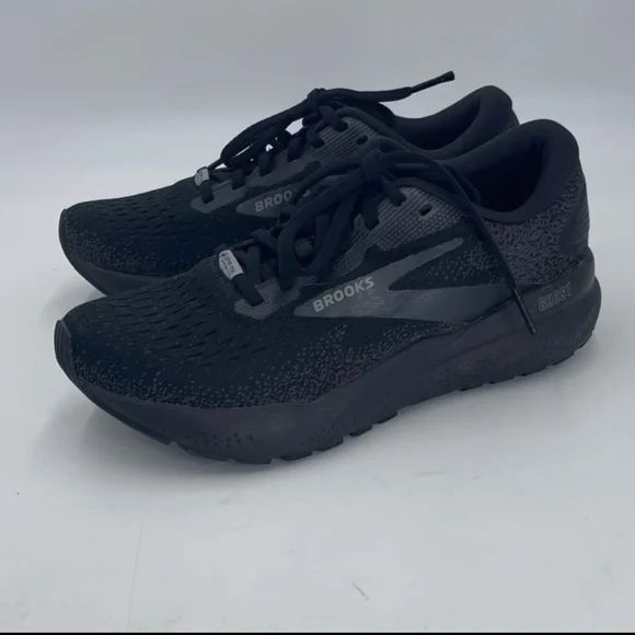 Brooks Black Running Shoes - Picture 1 of 7
